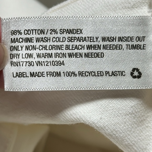 Universal Thread brand White jeans / Size 16/33R /‎ E-19 - Picture 8 of 9